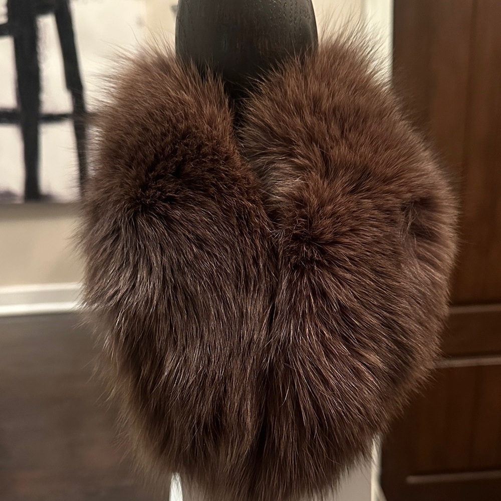 Fox Fur Pelt Collar